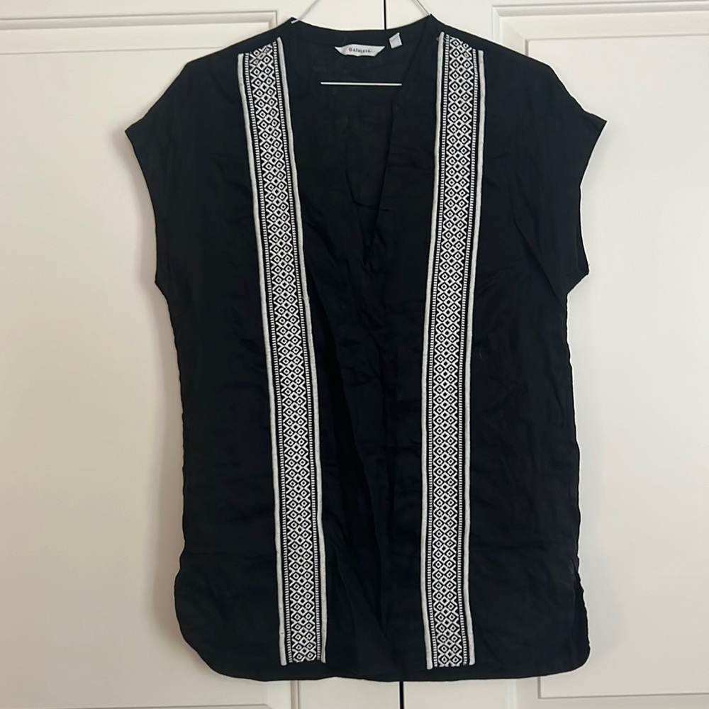 Athleta Linen Swim Cover Up